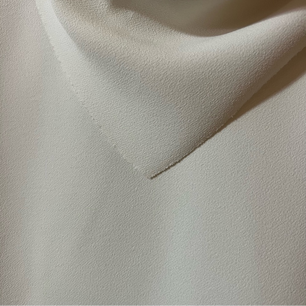 IRO Astrid High Neck Handkerchief Neck Boxy Blouse Oversized Popover Top Size 6 - Picture 6 of 13